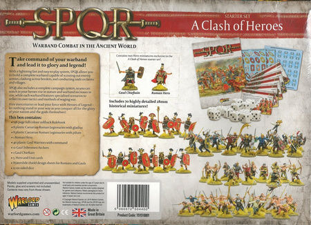 SPQR A Clash of Heroes Starter Set - zestaw startowy