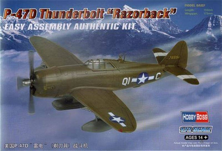 Hobby Boss 80283 P-47D Thunderbolt "Razorback"