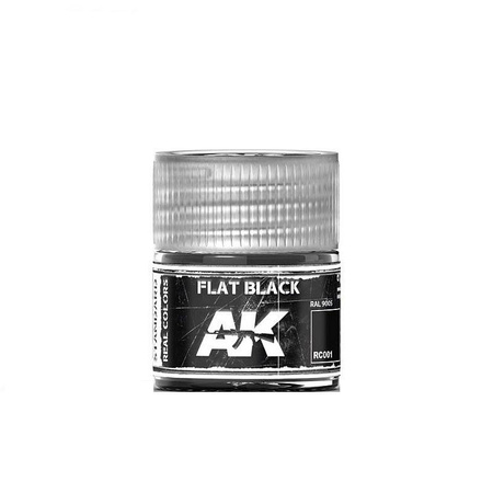 AK RC001 Flat Black RAL 9005