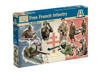 Italeri 6189 Free French Infantry