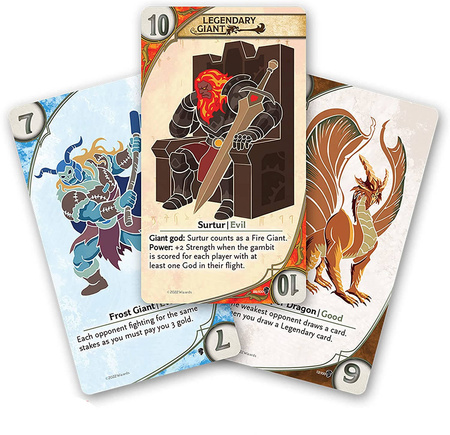 Dungeons & Dragons Three-Dragon Ante Giants War gra karciana dodatek ENG