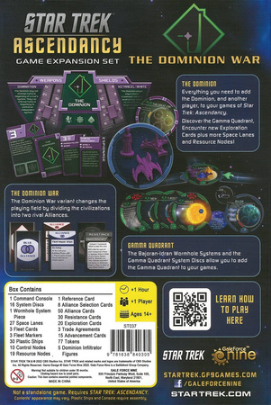 Star Trek Ascendancy - The Dominion War Game Expansion Set (ENG)