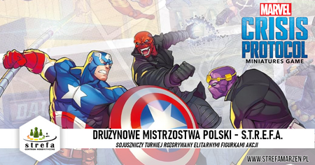 Bilet Turniej Marvel Crisis Protocol Drużynowe Mistrzostwa Polski + OBIAD (22.03.2025)