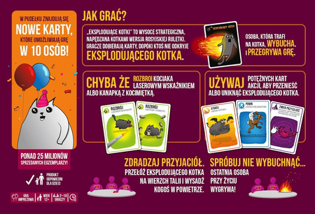 Eksplodujące Kotki - Imprezka (Cicha wersja)