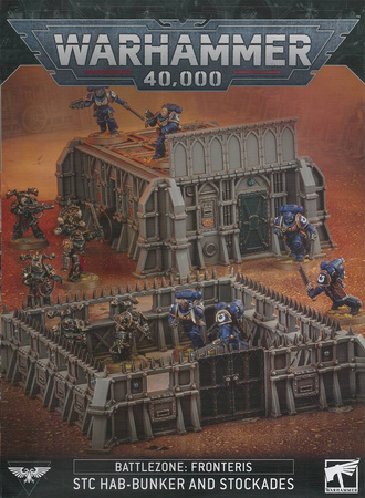 Warhammer 40.000 Battlezone Fronteris STC Hab-Bunker and Stockades