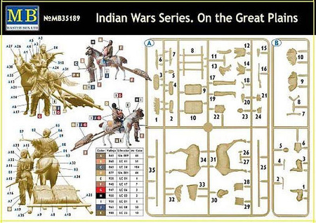 Master Box 35189 On the Great - Indian Wars Series