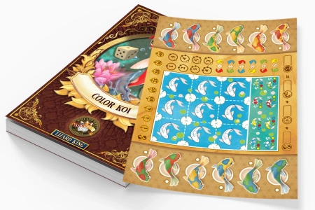 Dicepen 7 Color Koi wykreślanka