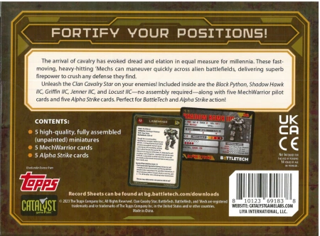 BattleTech Clan Cavalry Star