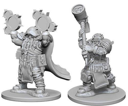 D&D Male Dwarf Cleric - Nolzur's Miniature