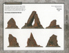 Battlefield in a Box BB644 Rock Outcrops Mars