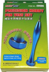 Ręczna mini-wiertarka Trumpeter 09986 Precision Hobby Pin Vise Set