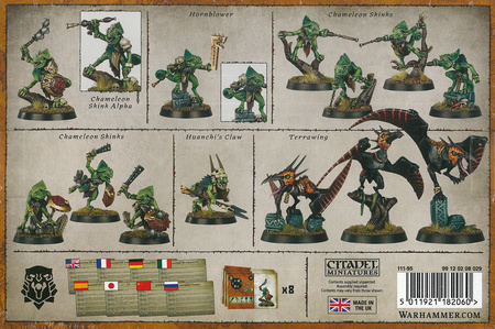 Age of Sigmar Warcry Skinks Hunters of Huanchi