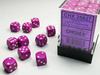 Kości 36xD6 Chessex 25827 Matowe Jasny Fiolet / białe oczka