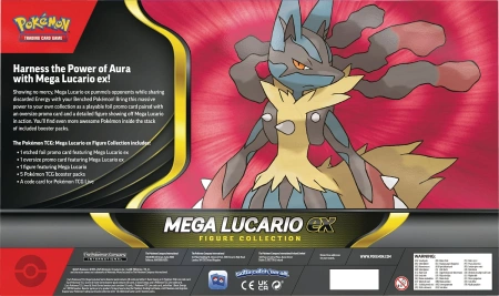 Pokemon TCG Mega Lucario EX Figure Collection