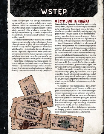 Serce Miasto Poniżej RPG Vermisjańskie Operacje Specjalne + PDF