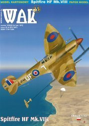 Model kartonowy WAK 3/20 Spitfire HF Mk.VIII