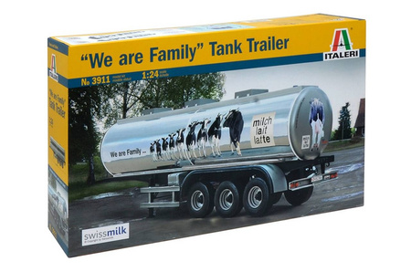 Italeri 3911 "We are Family" Tank Trailer  model plastikowy do sklejenia i pomalowania