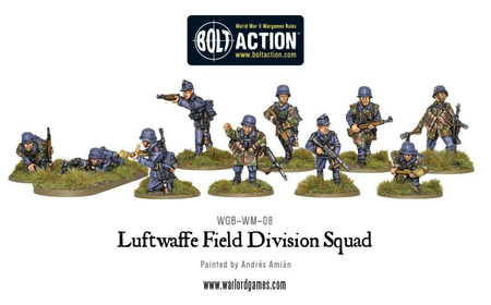 Bolt Action German Luftwaffe Field Division Squad