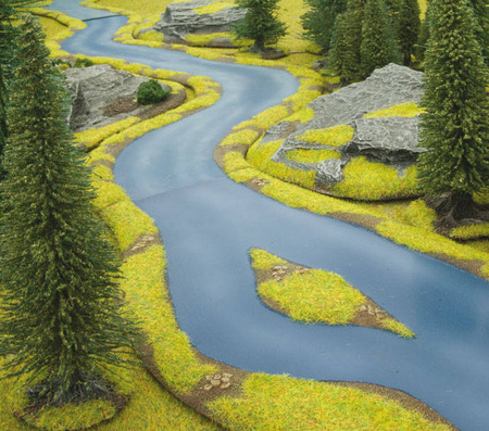 Battlefield in a Box BB513 River Expansion Island - rzeka wysepka