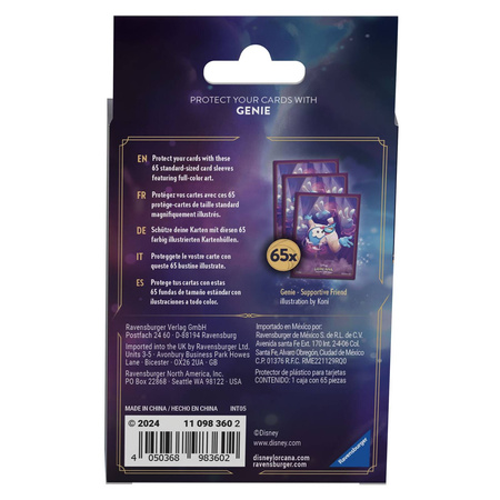 Disney Koszulki na karty Lorcana Genie / Dżin (Ravensburger)