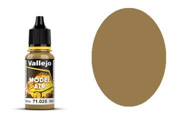 Farba Vallejo Model Air 71025 Dark Yellow