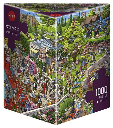 Puzzle 1000 Kocia impreza (Heye)