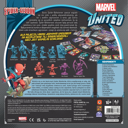 Marvel United Spider Geddon edycja polska (Portal Games)