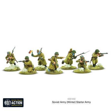 Bolt Action Soviet Army (Winter) - zestaw startowy