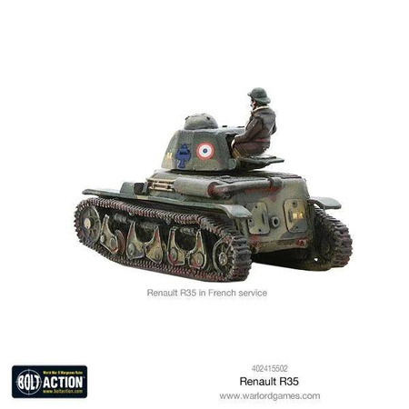 Bolt Action WWII French Renault R35 light tank