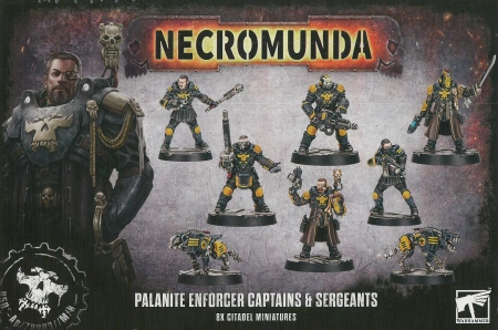 Necromunda Palanite Enforcer Captains & Sergeants