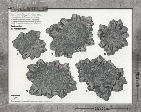 Battlefield in a Box BB559 Gothic Craters