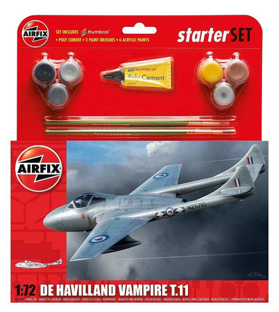 Airfix 55204 De Havilland Vampire T.11