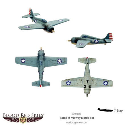 Blood Red Skies The Battle of Midway zestaw startowy