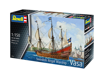 Revell 05414 Swedish Regal Warship Vasa model plastikowy do sklejenia i pomalowania