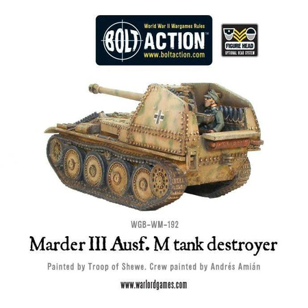 Bolt Action German Marder III Ausf M tank destroyer