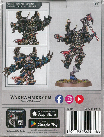 Chaos Space Marines Lord With Jump Pack
