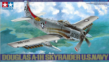 Tamiya 61058 Douglas A1-H Skyraider model plastikowy do sklejenia i pomalowania