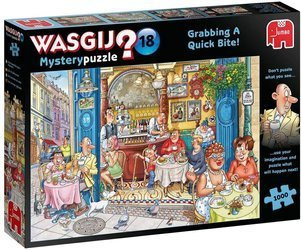 Puzzle 1000 Wasgij Mystery 18 Grabbing a Quick Bite