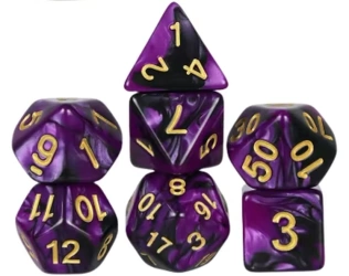 Kości zestaw RPG wzór 644