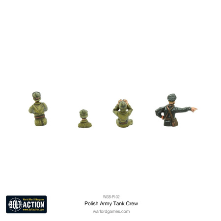 Bolt Action WWII Polish Army Tank Crew