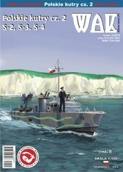 Model kartonowy WAK 12/19  Kutry torpedowe OORP S-2, S-3, S-4