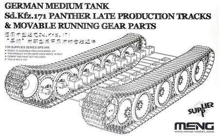  SPS-049 Sd.Kfz.171 Panther Late Pr. Tracks 
