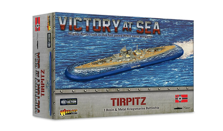 Victory At Sea German Battleship Tirpitz 1:1800