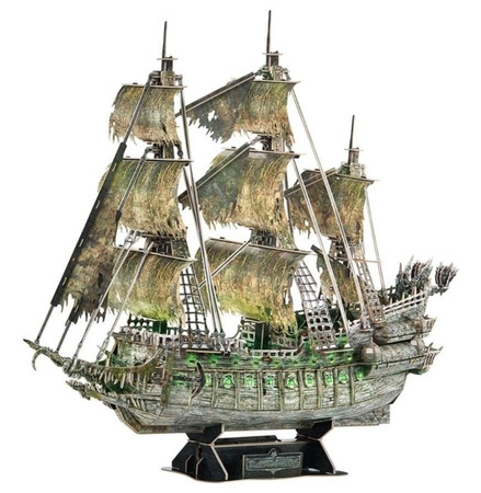 Puzzle 3D 360 el. Latający Holender LED