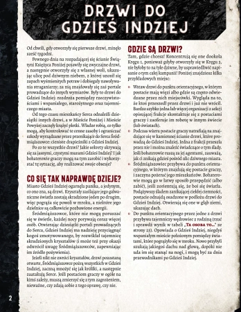 Serce Miasto Poniżej RPG Drzwi do Gdzieś Indziej + PDF
