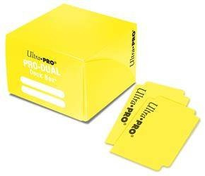 Deck Box Pro Dual - Żółte / Yellow