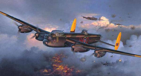 Revell 04300 Avro Lancaster Mk.I/III Model plastikowy samolotu do złożenia, sklejenia i pomalowania