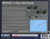Rubicon Models 280124 US M151A1 1/4-Ton 4x4 Truck