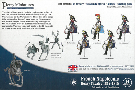 Perry Miniatures FN120 French Napoleonic Heavy Cavalry 1812-1815