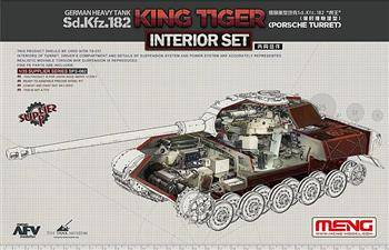 SPS-062 Sd.Kfz.182 King Tiger(Porche) Interior Set